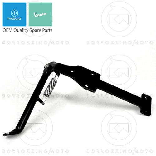 Complete black side stand lml - black,
