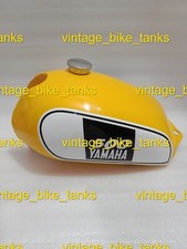 Fit for Yamaha XT TT 500 Yellow Painted Steel Petrol Tank 1U6,1980 Model + Cap
