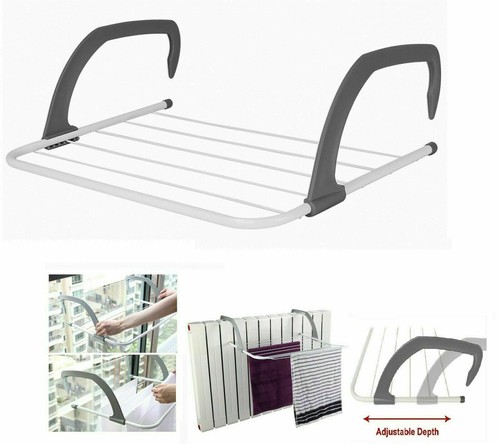 Over radiator clothes airer - clothes,