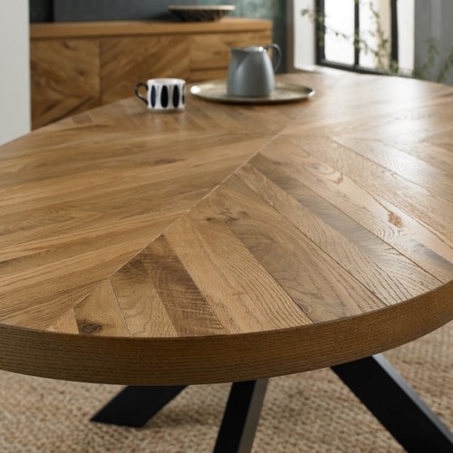 Bosco rustic oak seater - oak,