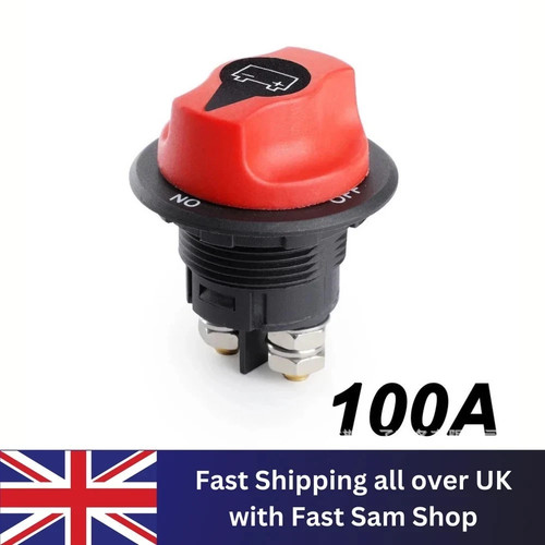 Battery switch isolator cut - battery,