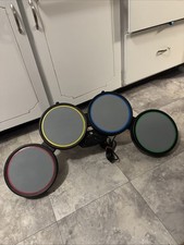 PS3 Rock Band Harmonix Drums Heads Only 822148 Wired - Works