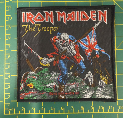 Iron maiden the trooper - trooper, woven