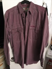 levi's denim shirt M (mauve)