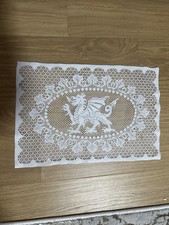 Welsh Dragon Lace Doily /
