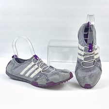 Adidas Golf Shoes Climacool Ballerina Womens 7.5 Grey Purple Mesh Q46957