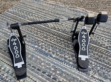DW 4000 Series Double Bass Drum Pedal single chain in good used condition 