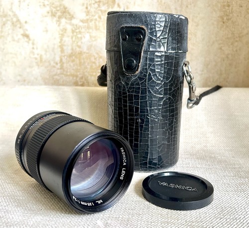 Yashica 135mm 8 telephoto - yashica,