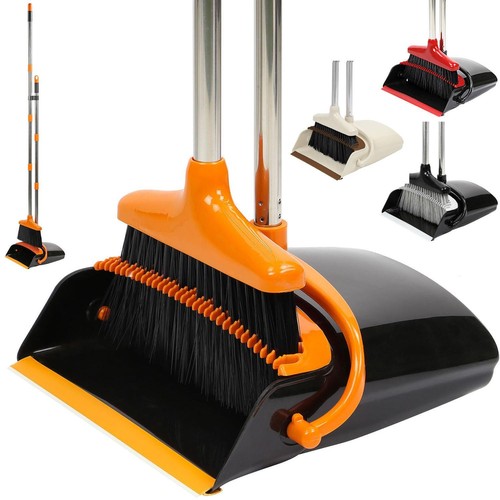 Long handled dustpan and brush - long,