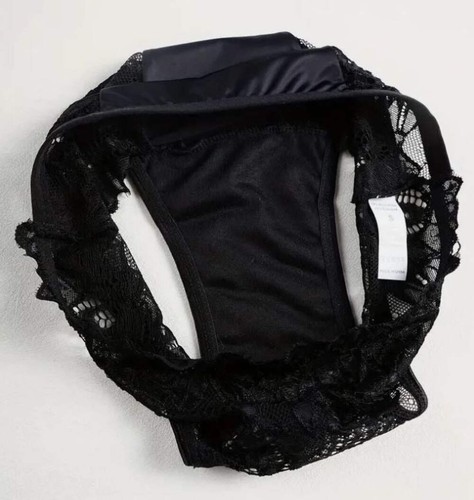 Women elegant black lace satin