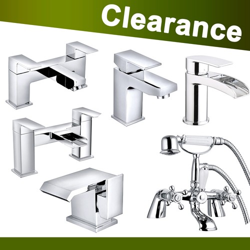 Modern chrome bathroom basin - bathroom,