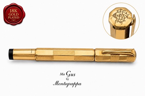 Montegrappa vintage gold - montegrappa,