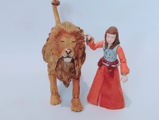 Aslan And Lucy Pevensie Action