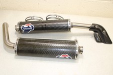 DUCATI 916 996 998 748 ROAD LEGAL E SIGN TERMIGNONI CARBON EXHAUST SYSTEM BAFFLE