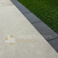 Porcelain Edging Setts Cathedral Anthracite 20x10x2cm Border Tiles – 18 Per Box