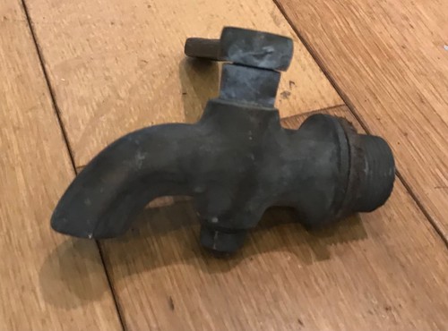 Large victorian brass tap - brass,