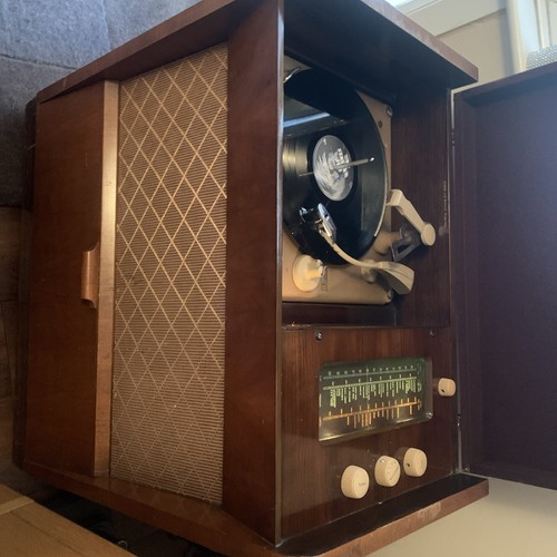 50s retro radiogram - 50s,