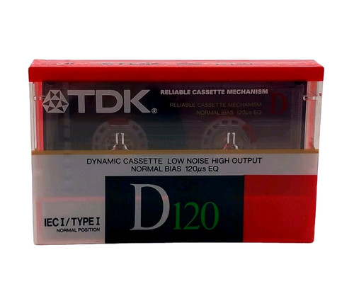 Tdk d120 type - type, blank