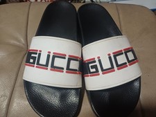 Gucci GG Monogram Black Rubber