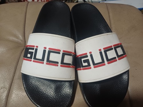 Gucci monogram black - gucci, rubber