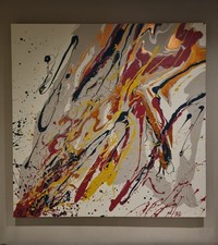 Original Abstract Acrylic