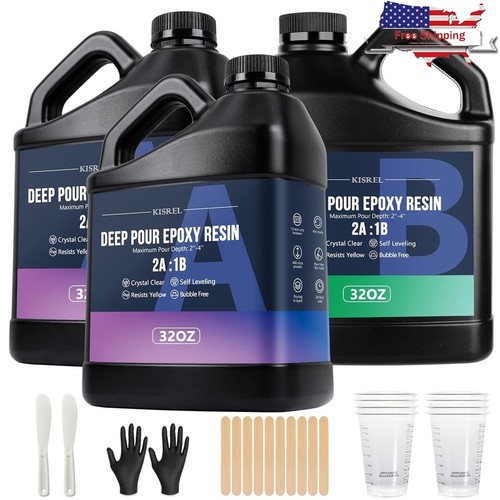 Deep pour epoxy - deep, kit