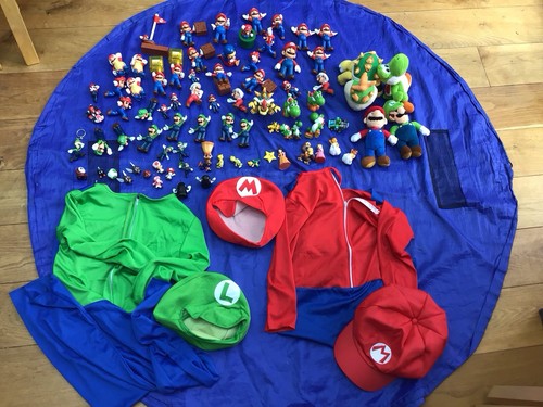 Super mario toy bundle - mario, bundle-