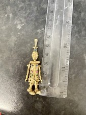 9ct Gold Clown Pendant 12.14 Grams