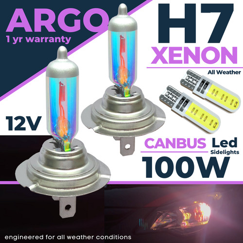 Led xenon white headlight - xenon,