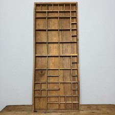 Vintage Wooden Printers Tray -