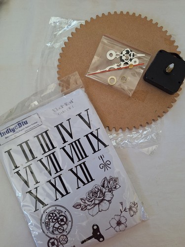 Indigo blu clockworks rubber - blu,