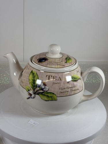 Arthur wood tea flower teapot - wood,