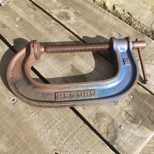 Record heavy duty clamp - duty, g