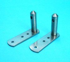 2 x Top Door Receivers for Lynch Pin on Ifor Williams Horsebox HB505 HB511 HB401