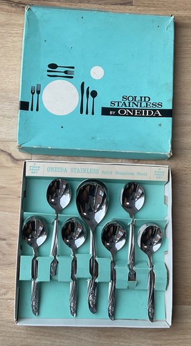 Vintage oneida fruit spoon - fruit,