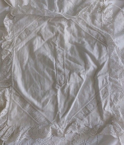 Antique bed embroidered - bed,