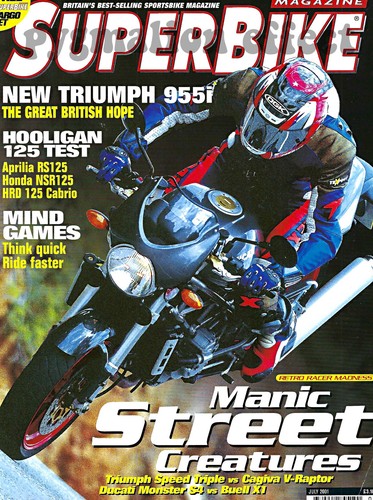 955i triumph street triple - street,