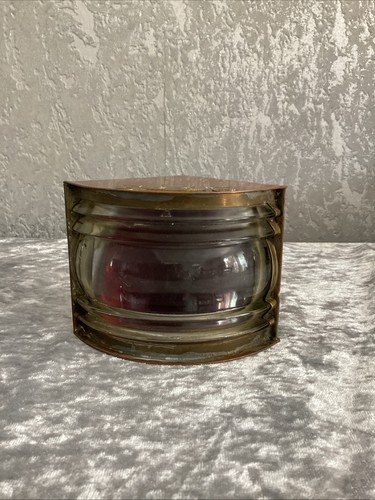 Vintage ships lamp port side - vintage,