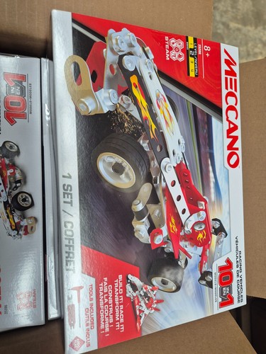 Meccano 21201 1 - 0-in-1, racing