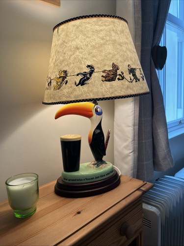 Guinness toucan lamp - guinness,