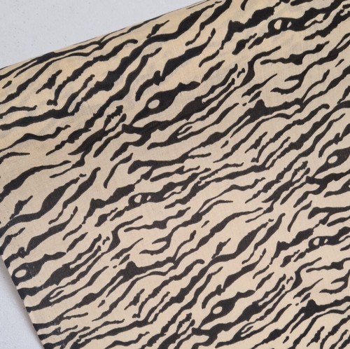 Animal print tiger polycotton - animal,