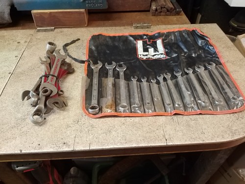 Used tools joblot spanners x25 - used,