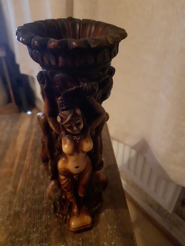 Resin fertility candle goddess - resin,