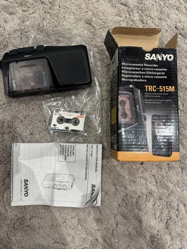 Sanyo micro cassette - sanyo, trc-515m