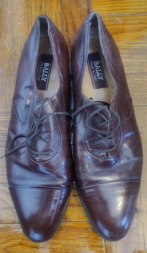 Vintage bally brown calf - vintage,