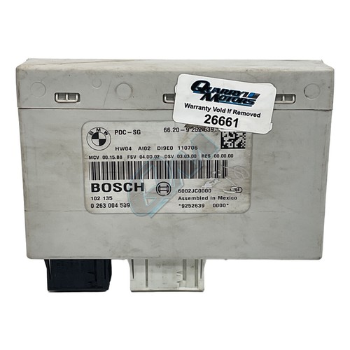 Bmw rear pdc control module - pdc,