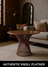 Walter Platner Side Table Knoll 1960s – Mid Century Modern Wire Base Vintage