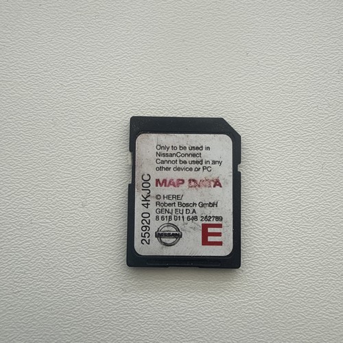 Nissan map data card - map,