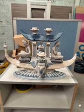 Lladro Buddhist Boat Candle