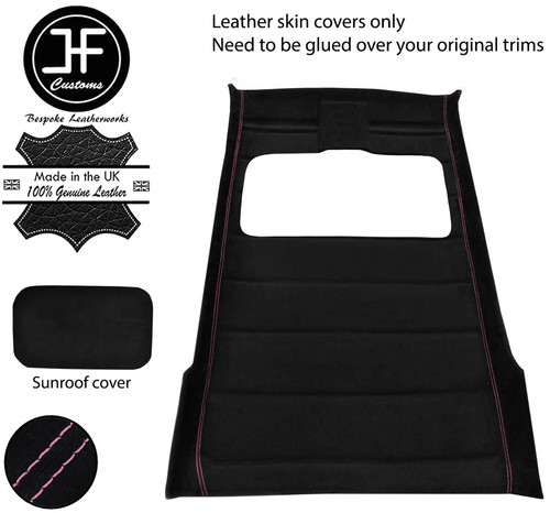 Pink stitch sun roof - pink,